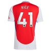 Conjunto (Camiseta+Pantalón Corto) Arsenal Rice 41 Primera Equipación 2024-25 - Niño